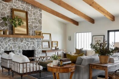 What kind of stone is best for a fireplace surround?